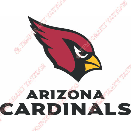 Arizona Cardinals Customize Temporary Tattoos Stickers NO.387